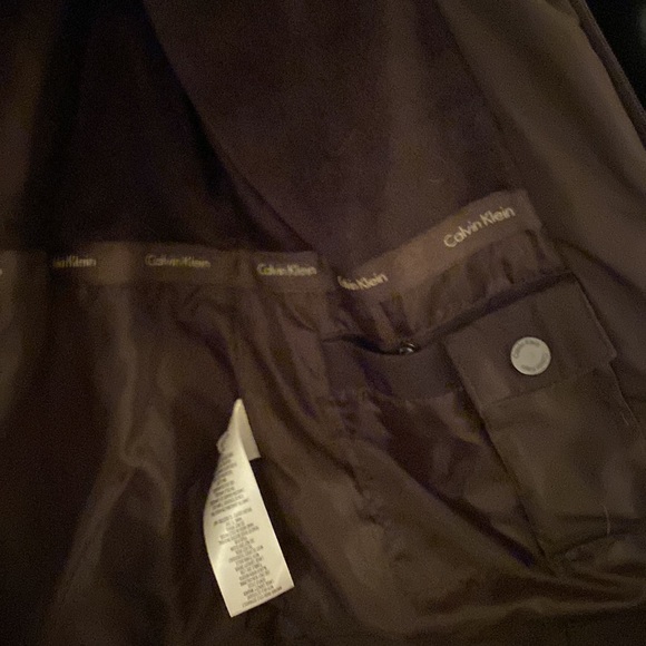 🌆 Calvin Klein Brown Puffer Winter Jacket  🌆 - Picture 6 of 7